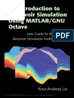 An Introduction To Reservoir Simulation Using MATLAB GNU Octave