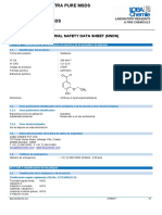 MSDS Ethyl Vanillin CASNO 121 32 3755P ES