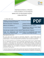 Syllabus Del Curso Bioestadística Agraria