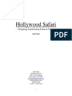 Hollywood Safari: Navigating Screenwriting Books & Theory