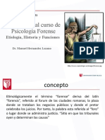 Sesión 1 - Introducción A Psicología Forense