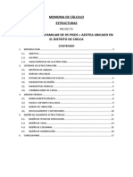 Memoria de Cálculo - Vivienda Multifamiliar de 5 Pisos