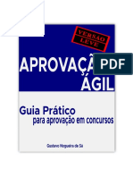 Aprovação Ágil Guia Prático para Aprovação em Concursos Versão Leve 3 Edição