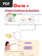 Primera Condición de Equilibrio: Debemos Recordar Lo Siguiente