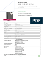 Altivar 61 Variable Frequency Drives VFD - ATV61HD75N4