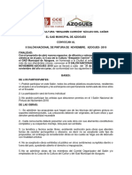 Bases y Ficha Del II Salon Nacional de Noviembre 2019