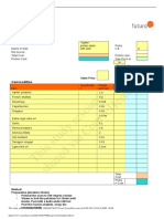 Recipe Card Template 8