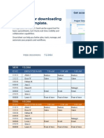 Weekly Employee Schedule Template V1