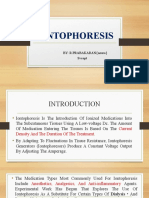 Iontophoresis: BY: R.PRABAKARAN (Neuro) Svcopt