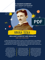 Favorite Scientiest - Nikola Tesla