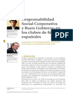 López-Martínez & Fernández-Fernández (2015) Responsabilidad Social Corporativa y Buen Gobierno en Los Clubes de Fútbol Españoles