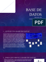 Base de Datos. 1