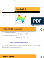 Semana 6-Optimización Con Restricciones-Calc 3 - 2021-1