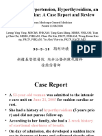 Pulmonary Hypertension, Hyperthyroidism, An D Fenfluramine: A Case Report and Review