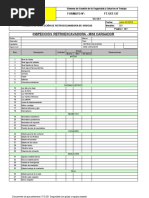 FT-SST-137 Formato de Inspección Retroexcavadora y Mini Cargador