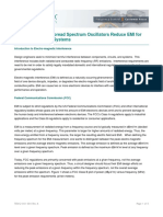 Application Note - Spread Spectrum Oscillators Reduce EMI For High Speed Digital Systems