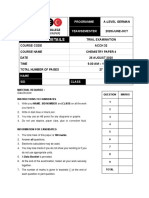 Examination Details: A-Level German 2020/JUNE-OCT