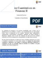 Métodos Cuantitativos en Finanzas II, Evaluación de Proyectos de Inversión