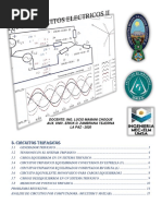 Circuitos Trifasicos: Docente: Ing. Lucio Mamani Choque Aux. Univ. Erick D. Zambrana Tejerina LA PAZ - 2020
