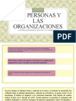 Las Personas y Las Organizaciones