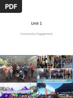 Unit 1: Community Engagement