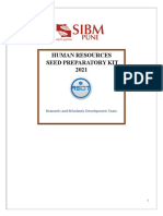 Human Resources - SEED Preparatory Material