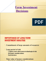 Long-Term Investment Decisions by P.rai87@gmail