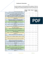 RRS Questionnaire