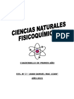 Cuadernillo Fisicoquímica I 1er Año 2021