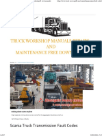 Scania Truck Transmission Fault Codes - Free Download PDF. Ewd, Manuals