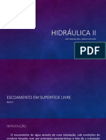 A3 - Escoamentos em Superfície Livre