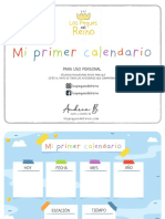 Mi Primer Calendario