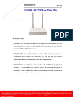 FD511GW-X-R310 1GE+WIFI Dual-Mode ONU: Brief Views