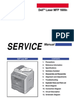 DELL 1600n Samsung SCX-4720F Service Manual Parts and Diagrams