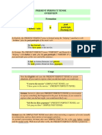 Verbs PresentPerfect Overview