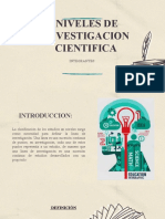 Niveles de Investigacion - Expo Grupal