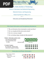 Addis Ababa Institute of Technology: School of Mechanical and Industrial Engineering Materials Science and Engineering