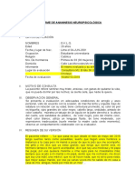 Informe de Anamnesis 1