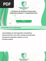 Tema 1 Clases 1 Generalidades de Ciberseguridad y Ciberdefensa