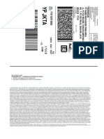 FEDEX Label - AWB 774763764005