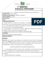 5 ANO PLANO DE AULA QUINZENAL 15 A 26 de Marco