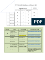 Jadual Waktu Online Koko 2021