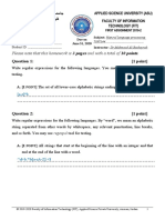 NLP Assignment-1 20192