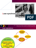 Nigel Slack Chapter 15 Lean Synchronization