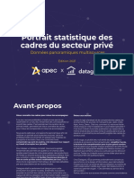 Portrait Statistique Des Cadres Du Secteur Privé