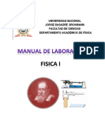 Fisica I - Manual de Laboratorio