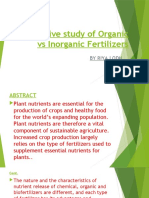 A Comparative Study of Organic Vs Inorganic Fertilizers