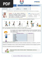 Ficha Actividad Estud. 3°