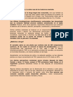 Cannabis La Ruleta Rusa de Los Trastornos Mentales