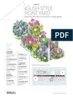 English-Style Front Yard: Plant List